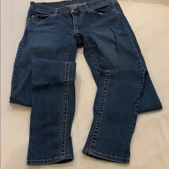 Cheap Monday Slim Credit Mid-Blue Jeans - Picture 3 of 6